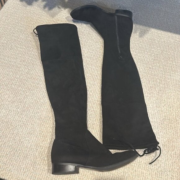 Over the knee suede boots - Picture 1 of 2